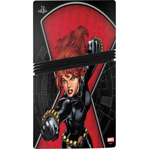Marvel Black Widow Natasha Romanova PS5 Pro Disk Bundle  Skin
